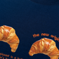 Áo Thun Relaxed Fit Croissant Quote