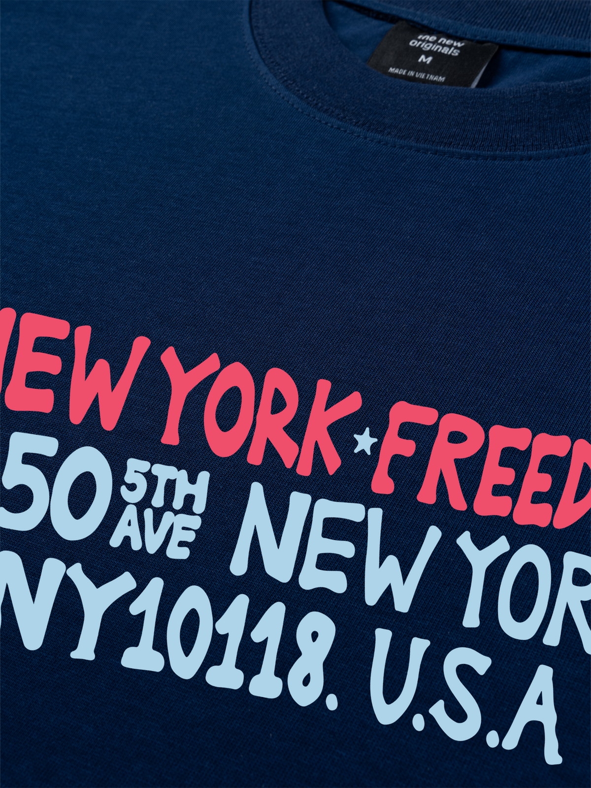 Áo Thun Relaxed Fit New York Freedom