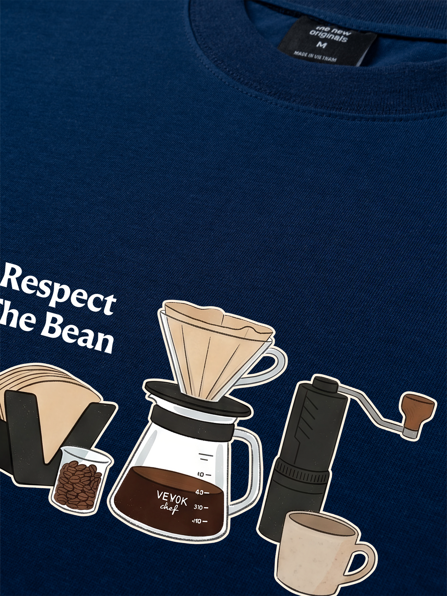 Áo Thun Relaxed Fit Respect The Bean