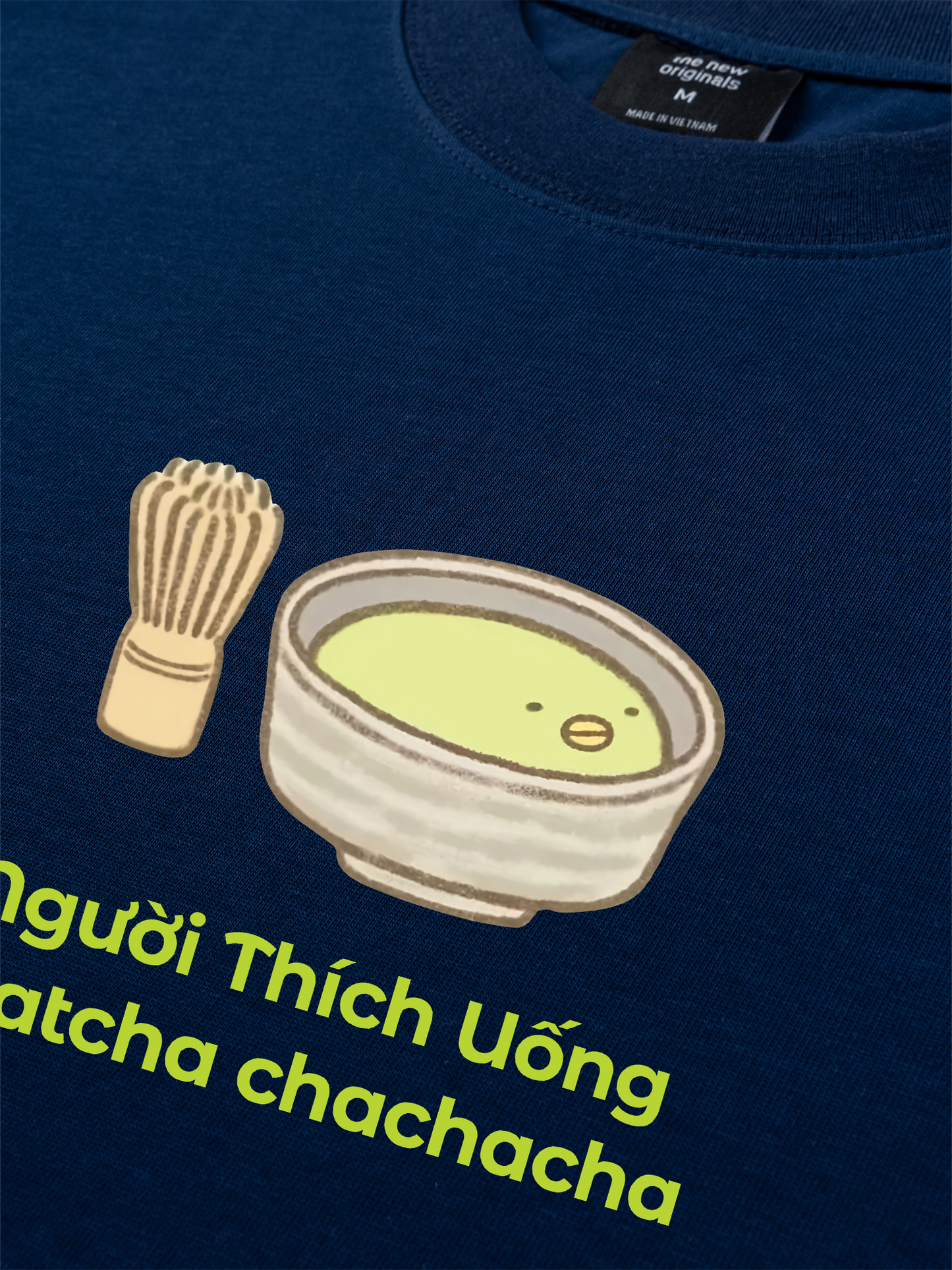 Áo Thun Relaxed Fit Người Thích Uống Matcha