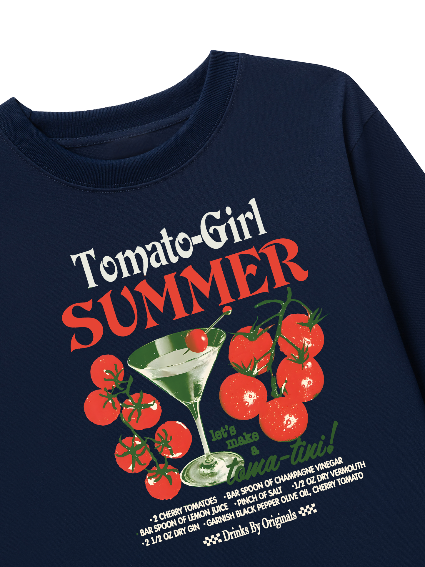 Áo Thun Dài Tay Summer Vibes Tomato Girl