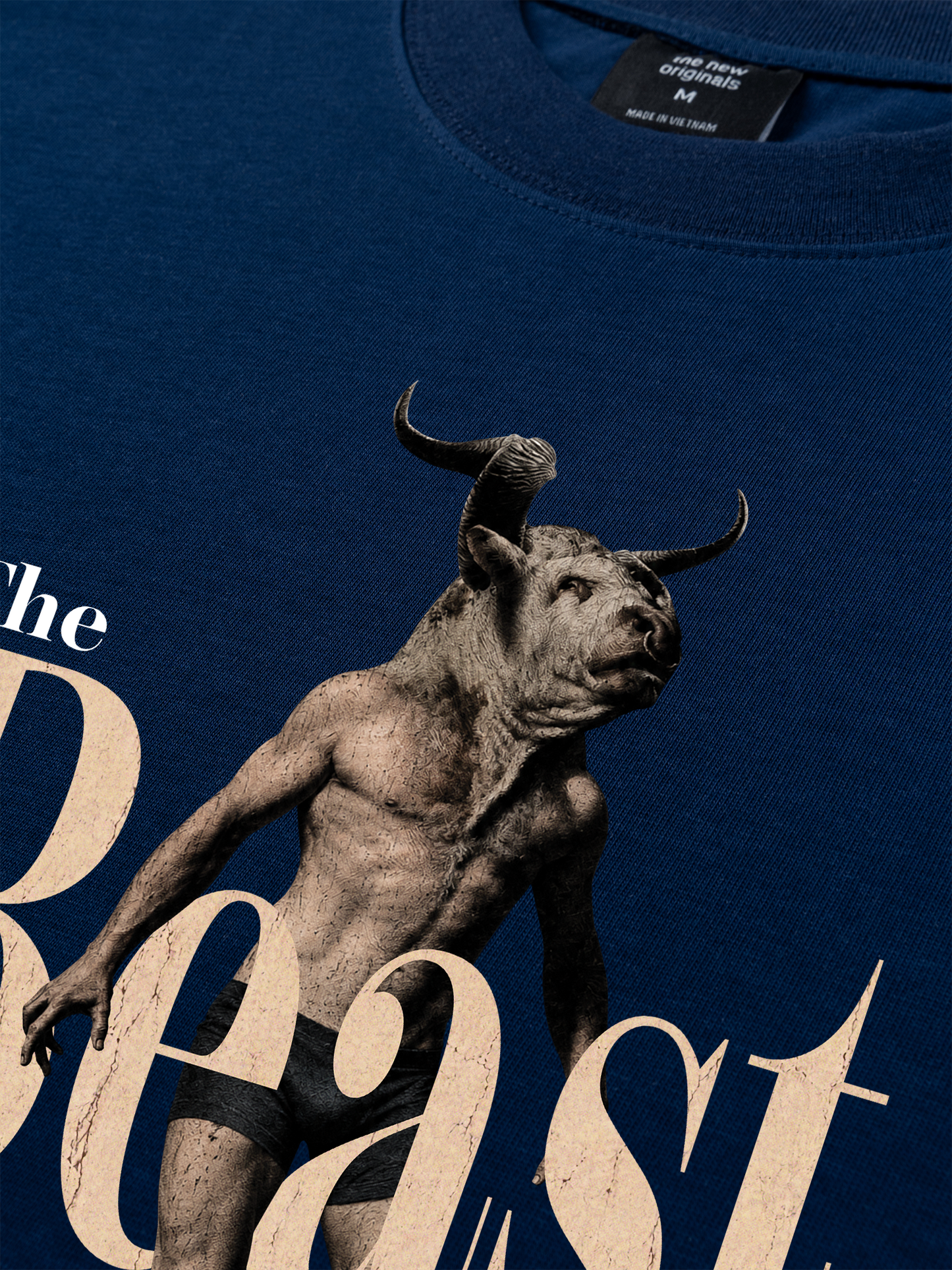 Áo Thun Relaxed Fit Beast