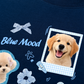 Áo Thun Relaxed Fit Daily Cuties Blue Mood Good Pup