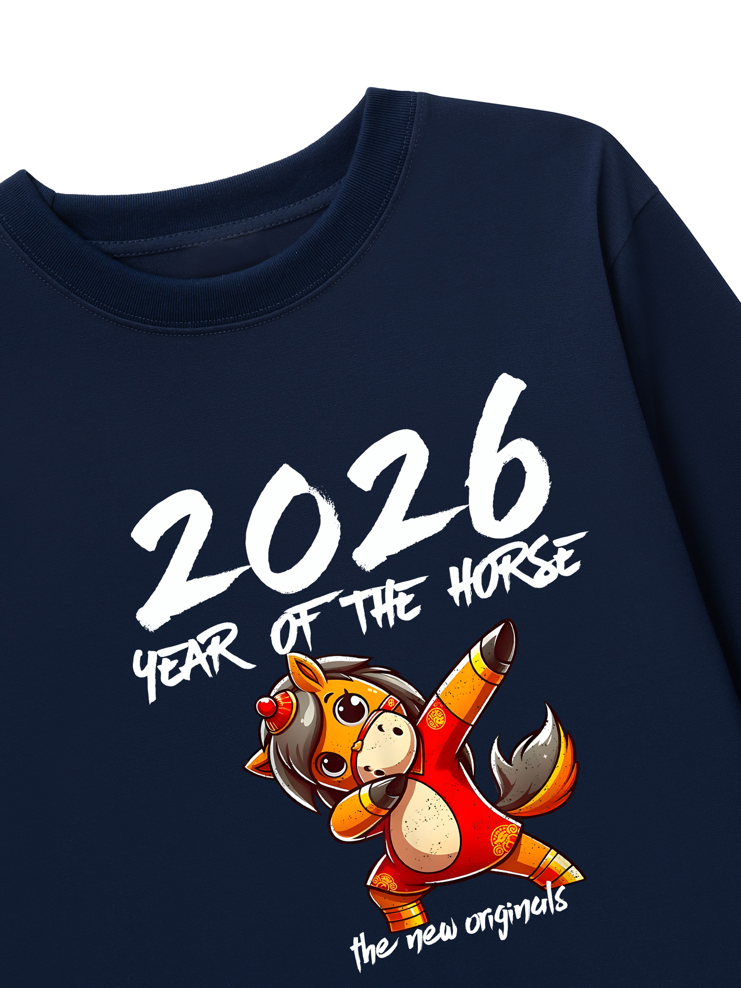 Áo Thun Dài Tay Year Of The Horse