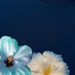 Áo Thun Relaxed Fit Summer Vibes Souble Blue Flower
