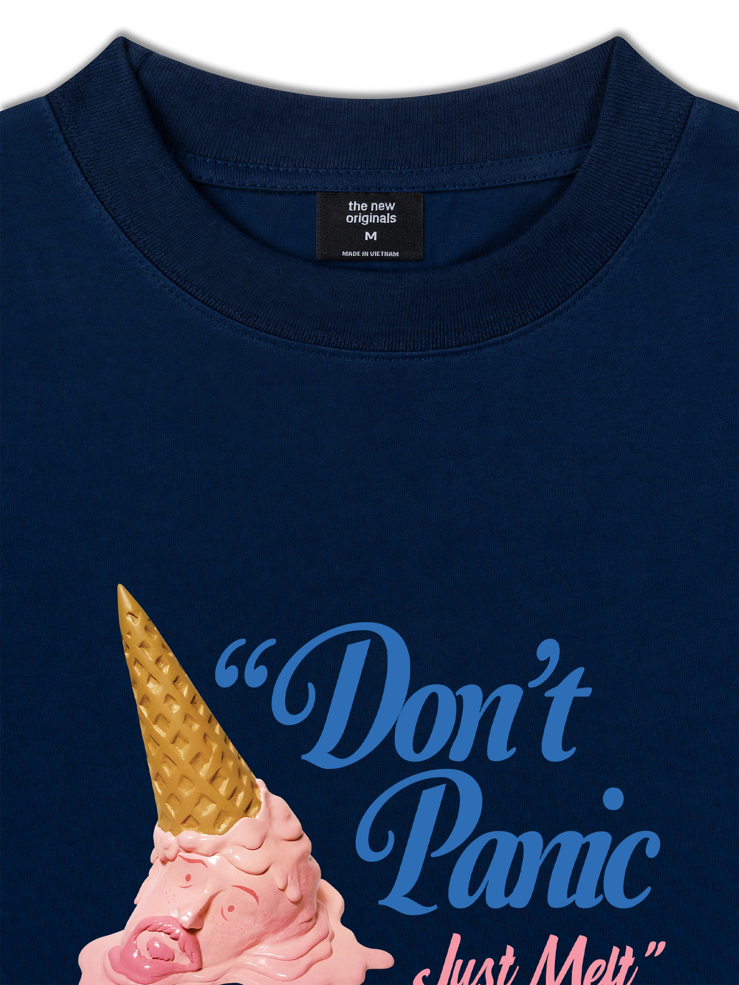 Áo Thun Relaxed Fit Don't Panic Just Melt