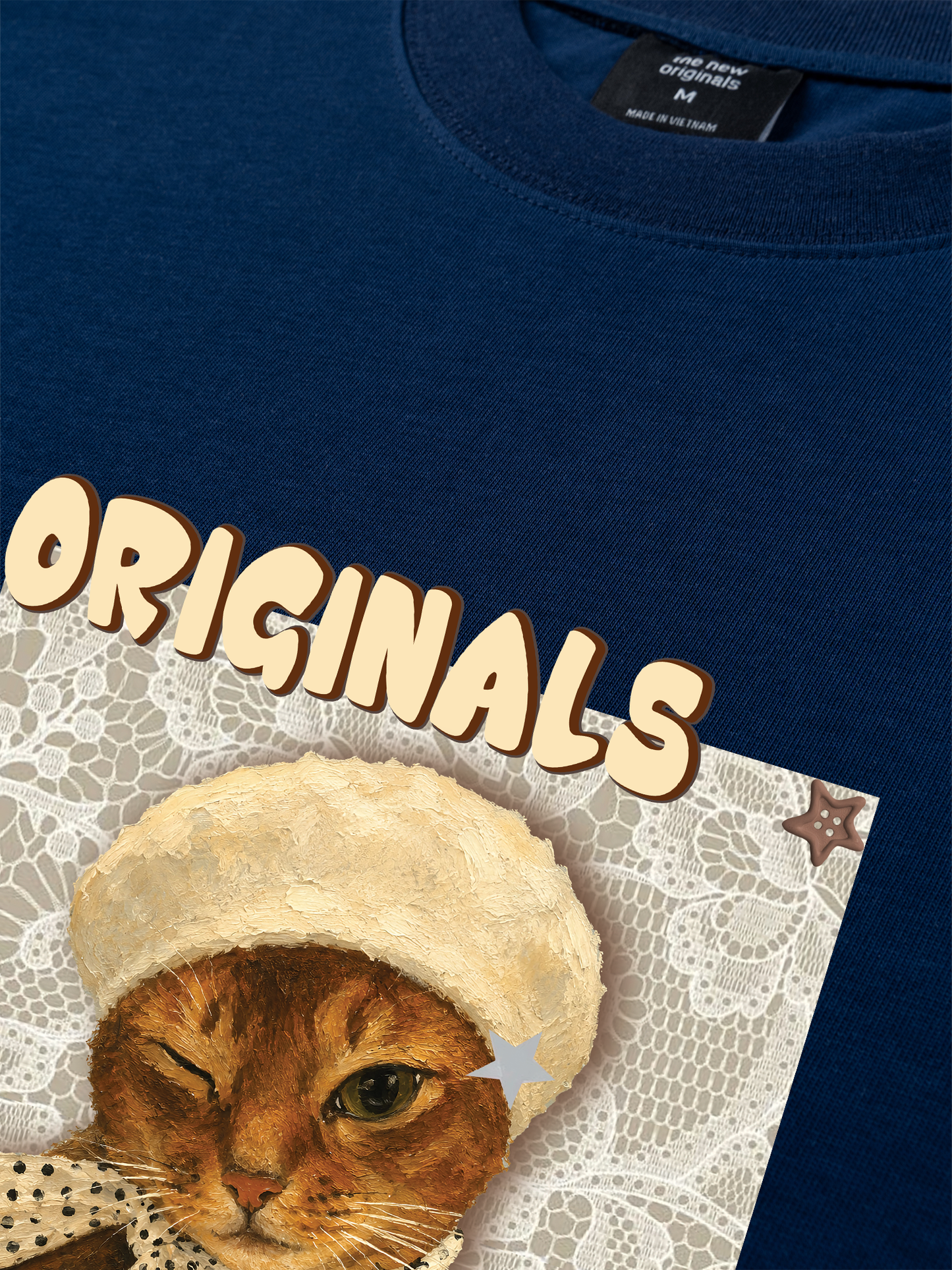 Áo Thun Relaxed Fit Originals Angle Meow