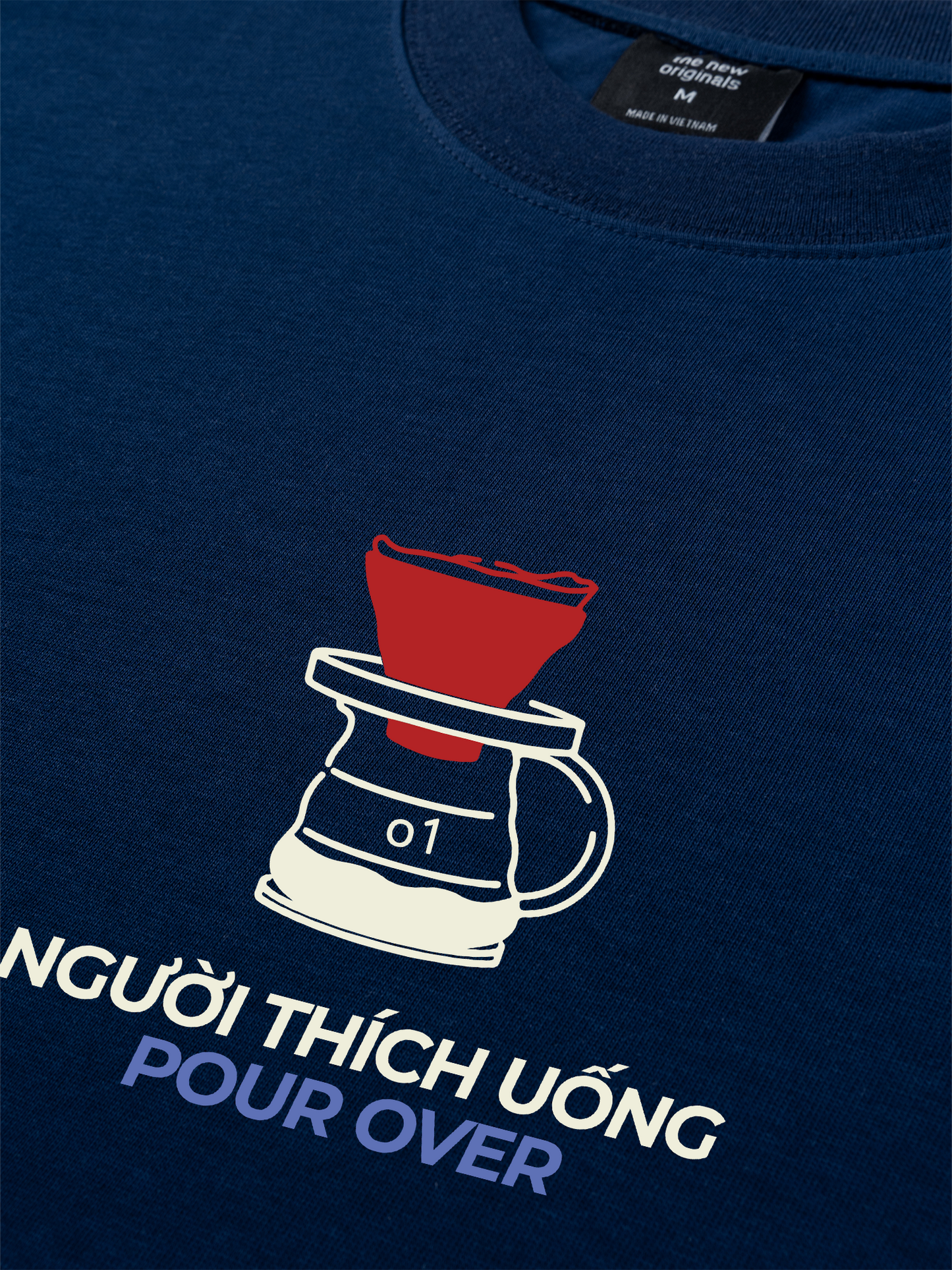 Áo Thun Relaxed Fit Người Thích Uống Pour Over