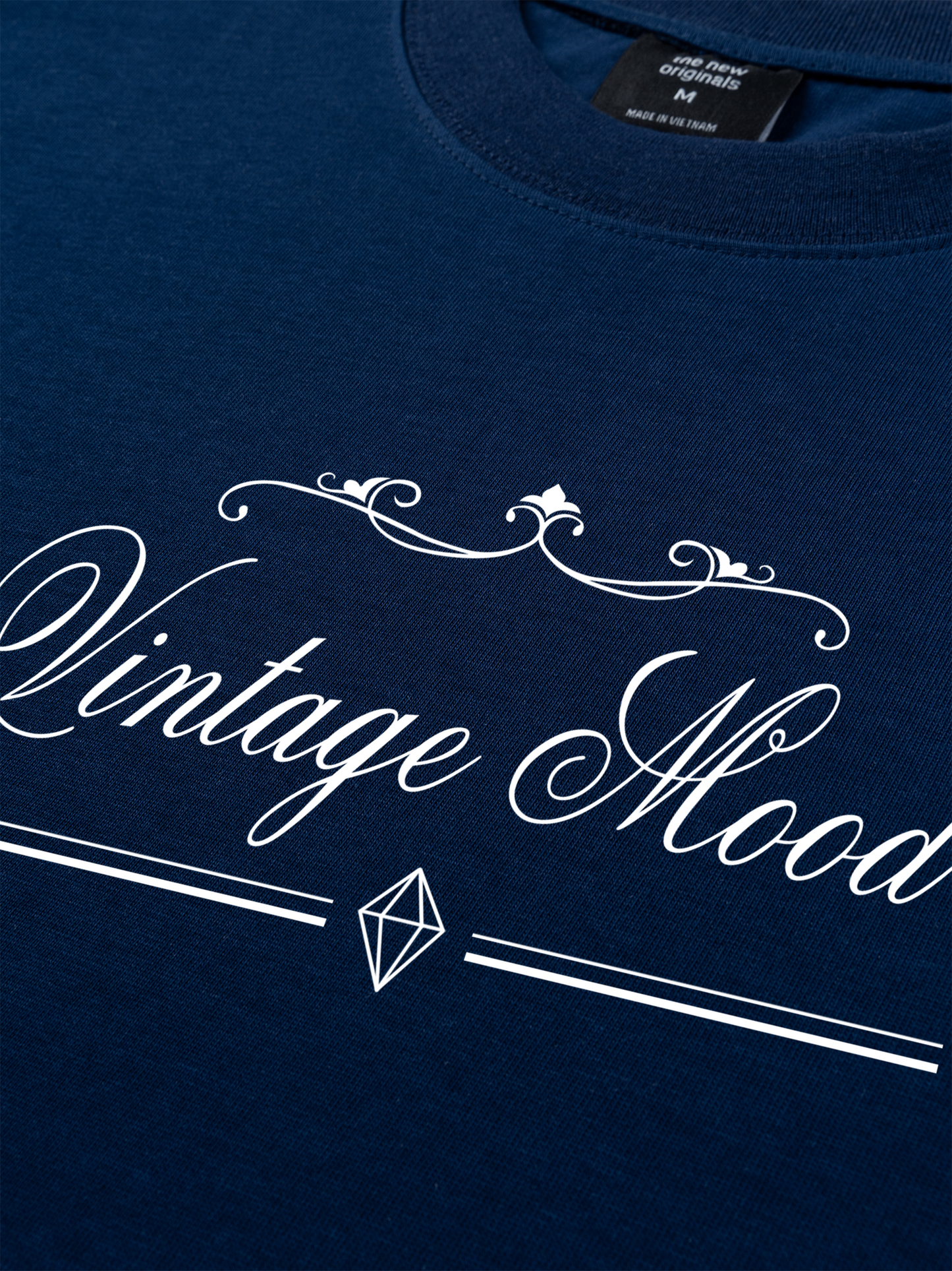 Áo Thun Relaxed Fit Old Money Vitage Mood