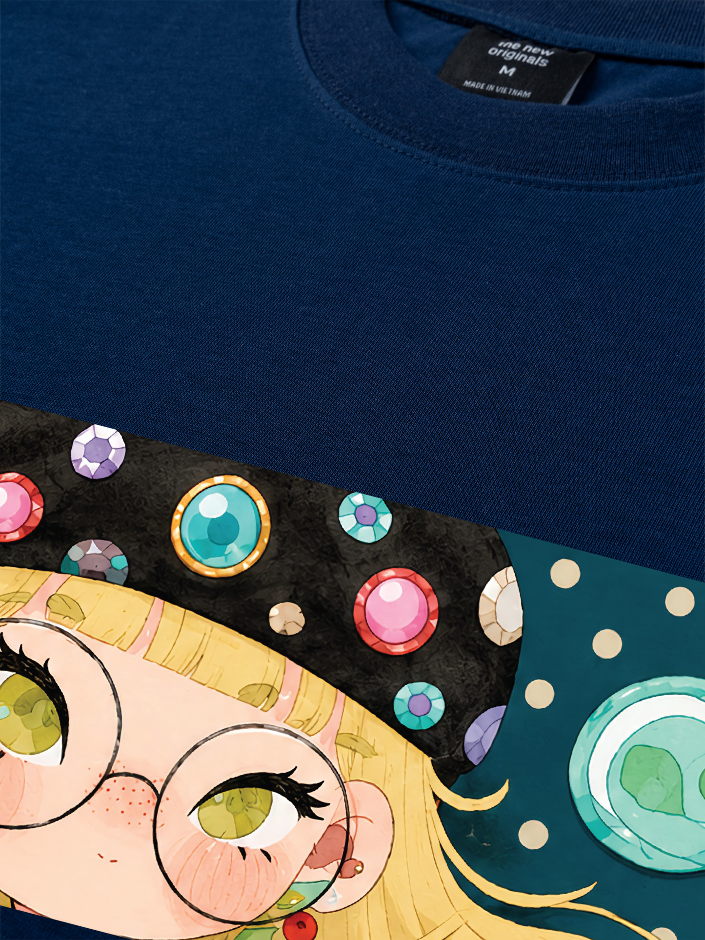 Áo Thun Relaxed Fit Gemstone Dreams Girl