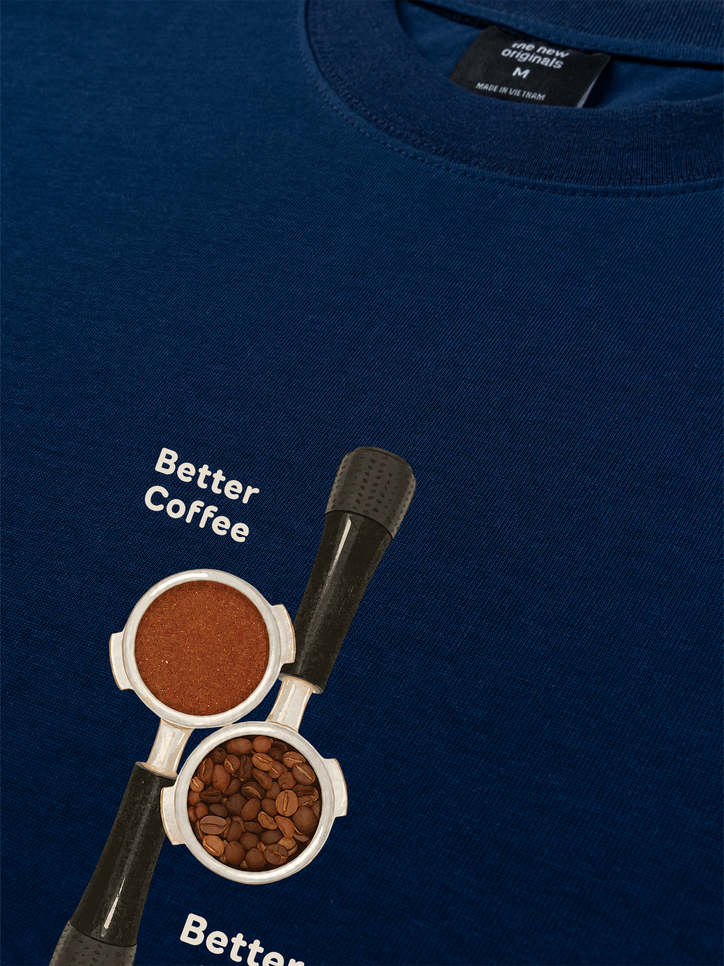 Áo Thun Relaxed Fit Better Coffeee Better Days