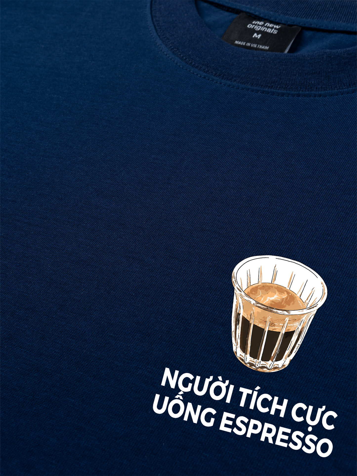 Áo Thun Relaxed Fit Người Tích Cực Uống Espresso 2