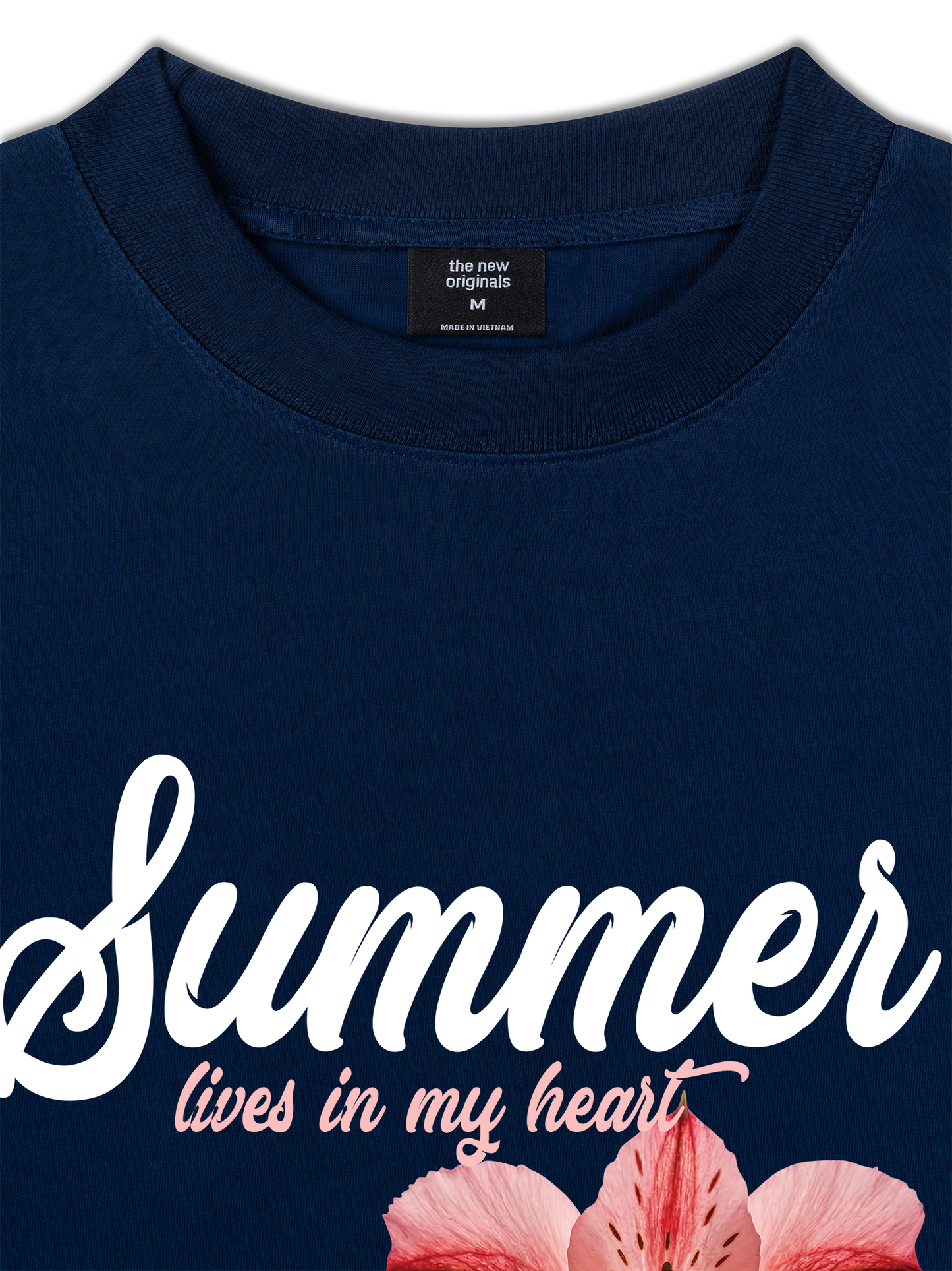 Áo Thun Relaxed Fit Summer Lives In My Heart
