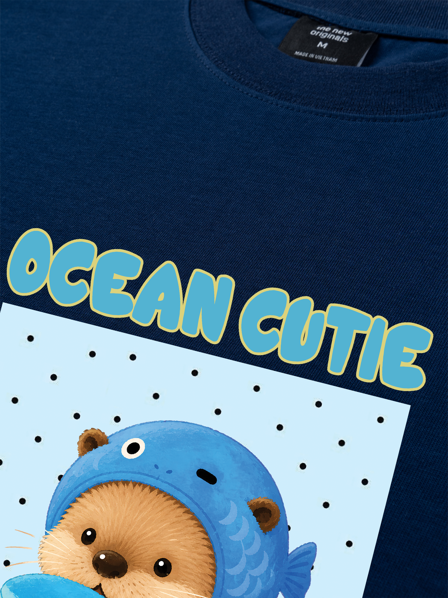 Áo Thun Relaxed Fit Ocean Cutie
