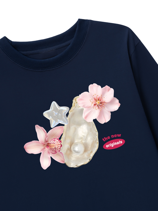 Áo Thun Dài Tay Pearl Bloom