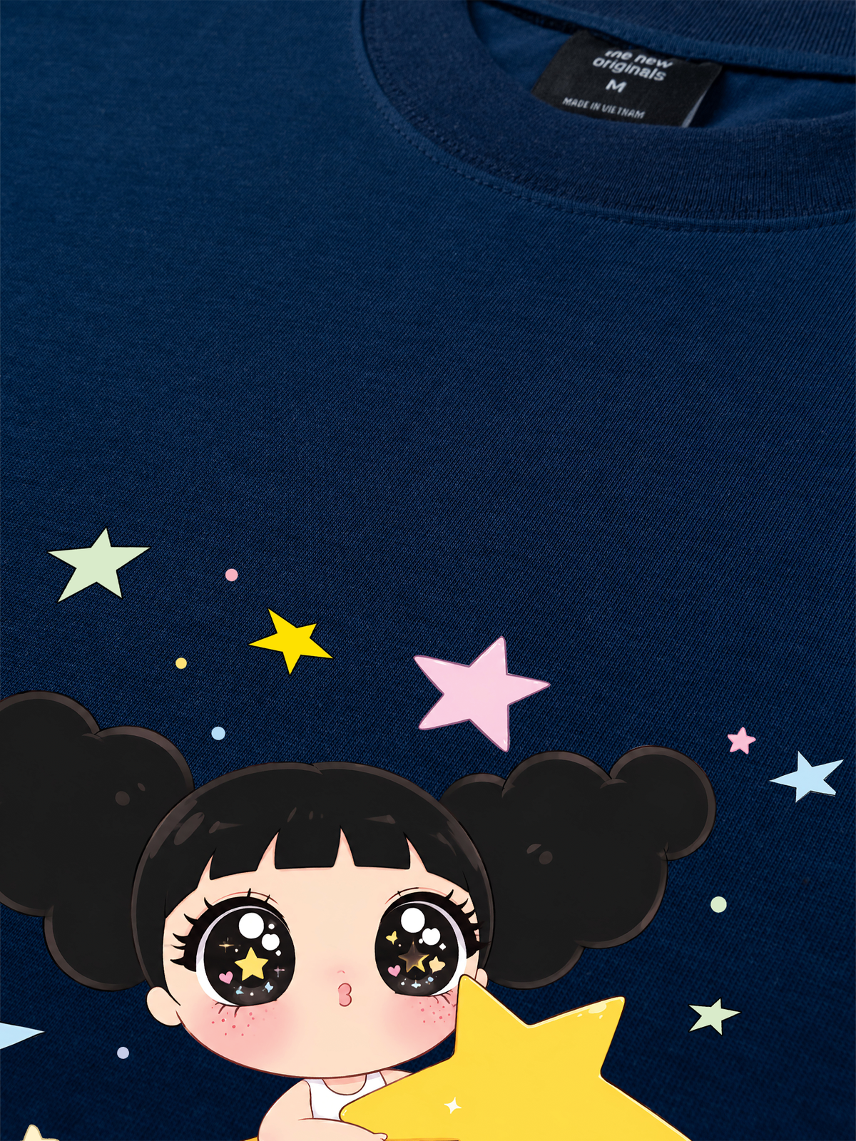 Áo Thun Relaxed Fit Dolly Girl Bling Star