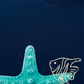 Áo Thun Relaxed Fit  Blue Tiffany Starfish