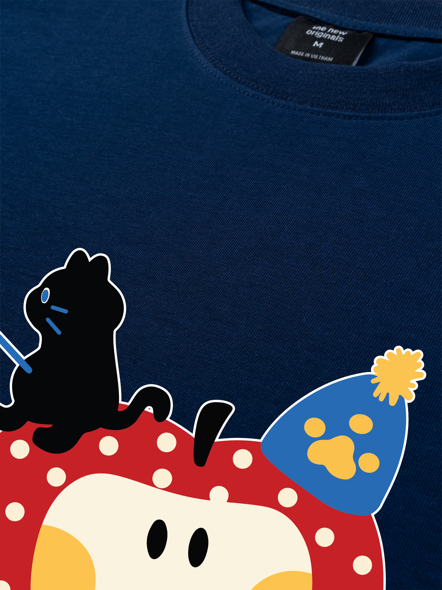 Áo Thun Relaxed Fit Le Petit Pêcheur Meow
