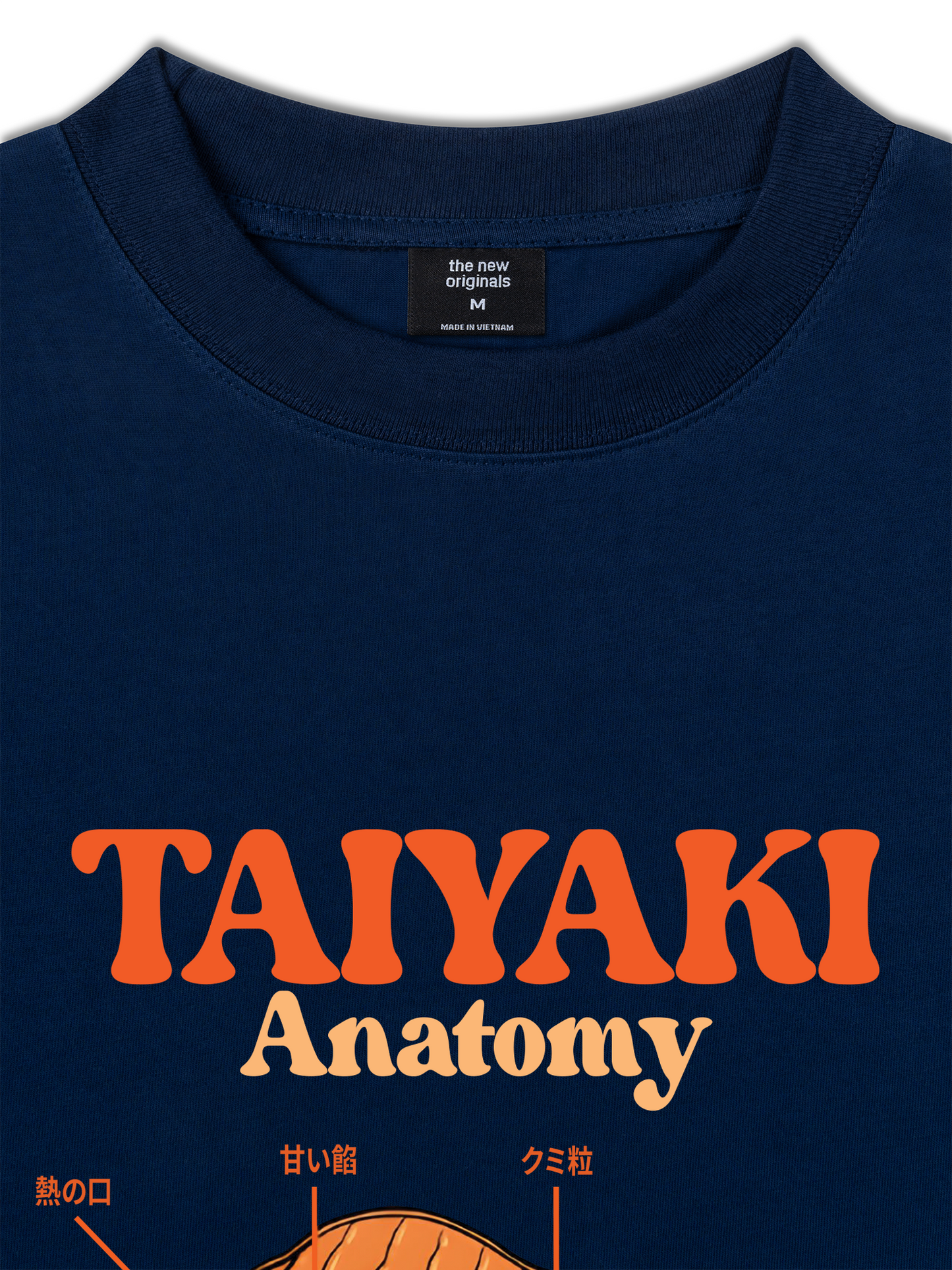 Áo Thun Relaxed Fit Taiyaki Anatomy