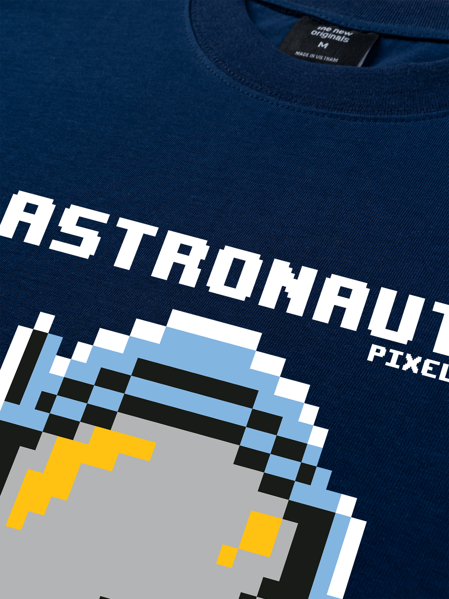 Áo Thun Relaxed Fit Pixel Universe Astronaut