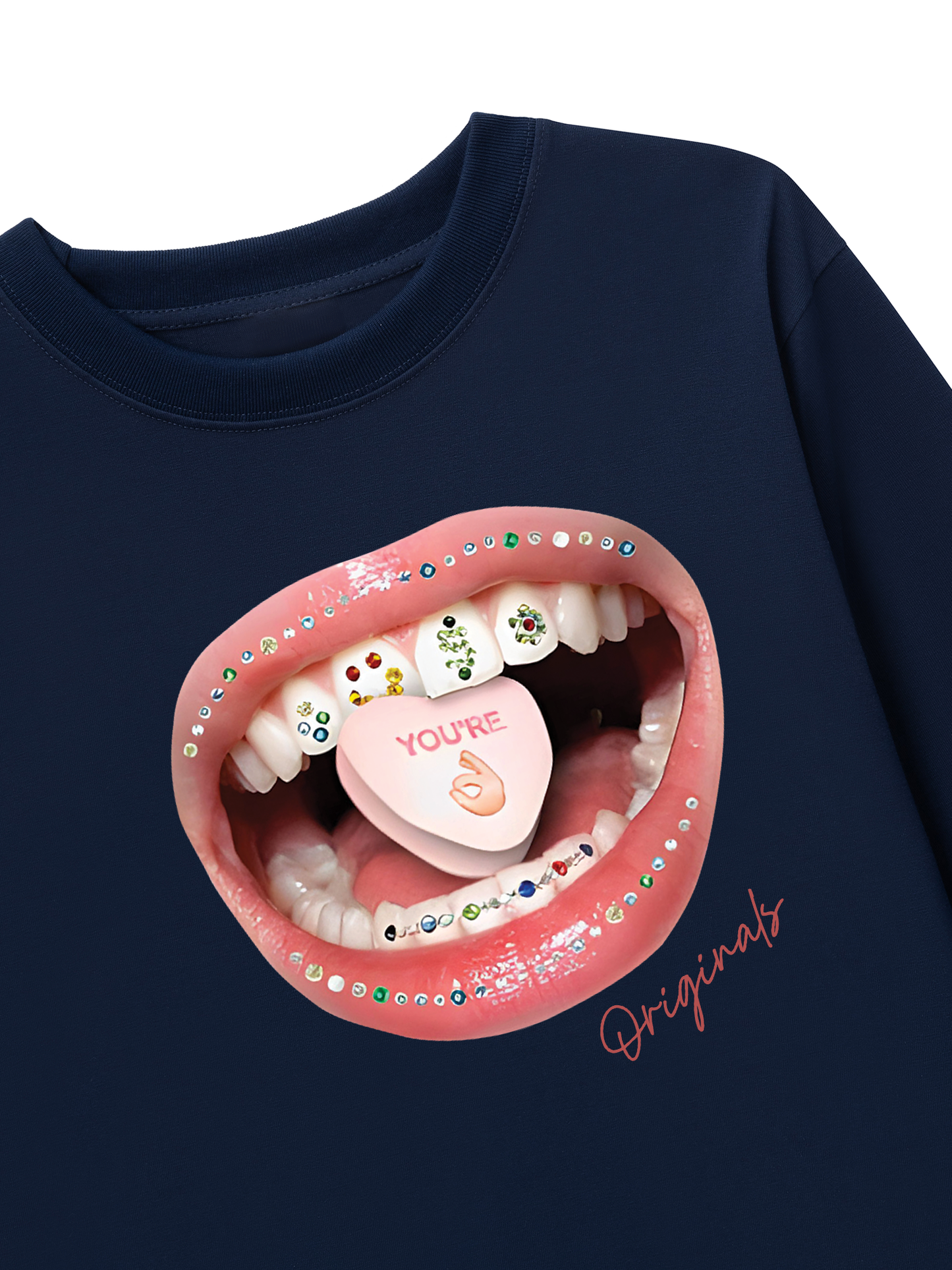 Áo Thun Dài Tay Diamond Grills Pills