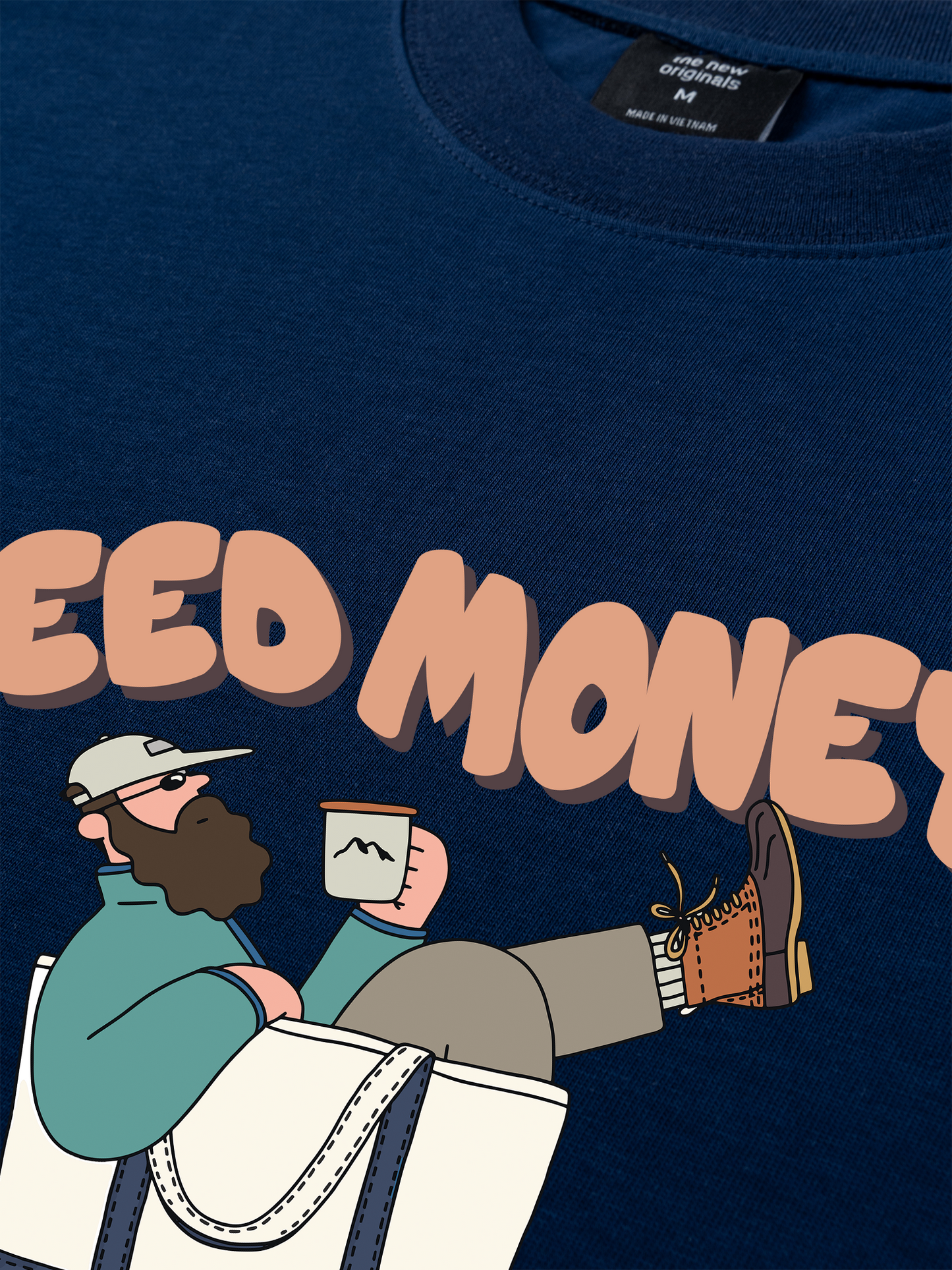 Áo Thun Relaxed Fit Weekend Need Money For Shopping