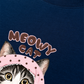 Áo Thun Relaxed Fit Meowy Cat Pink Polka
