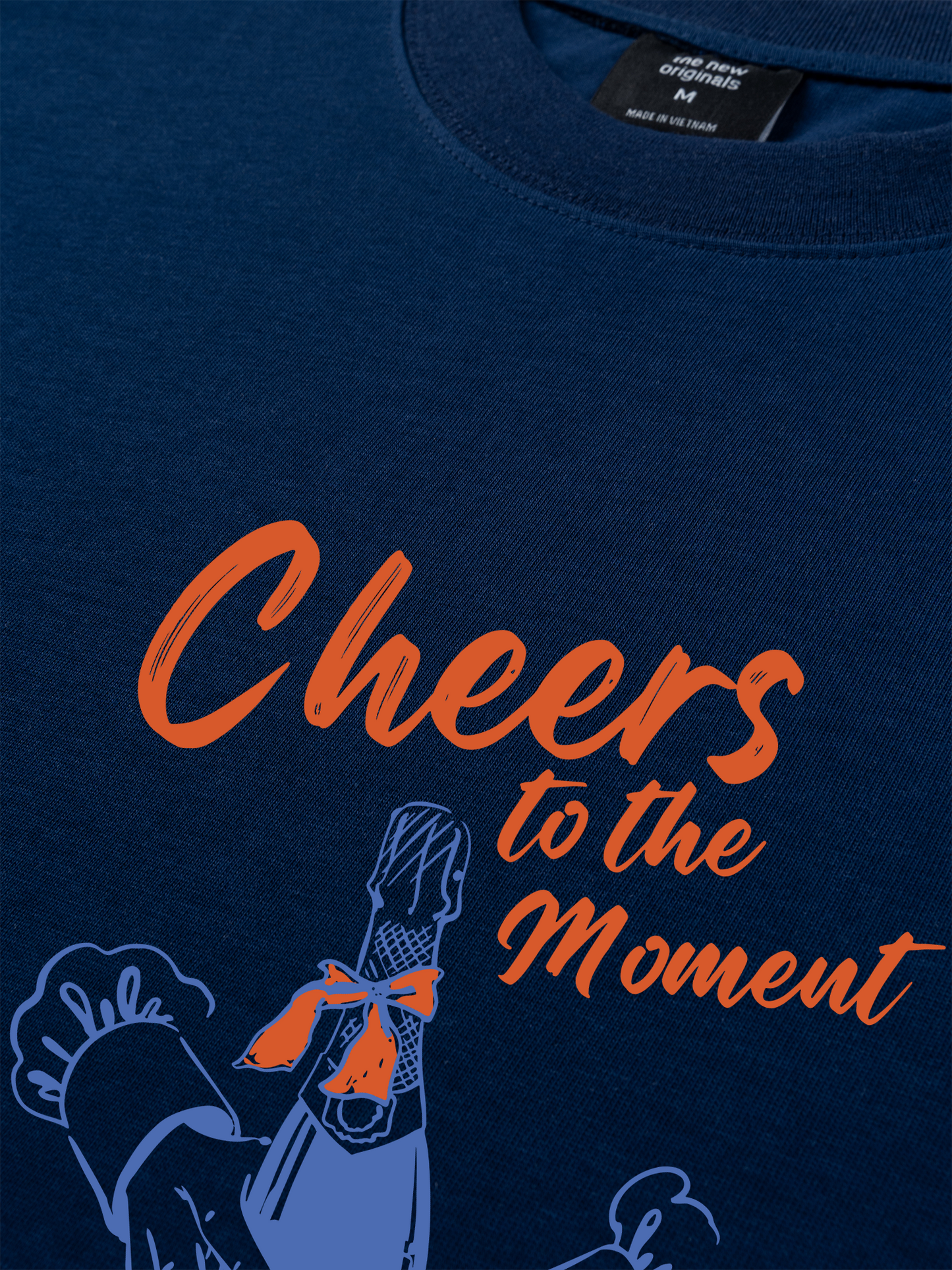 Áo Thun Relaxed Fit Cheer To The Moment