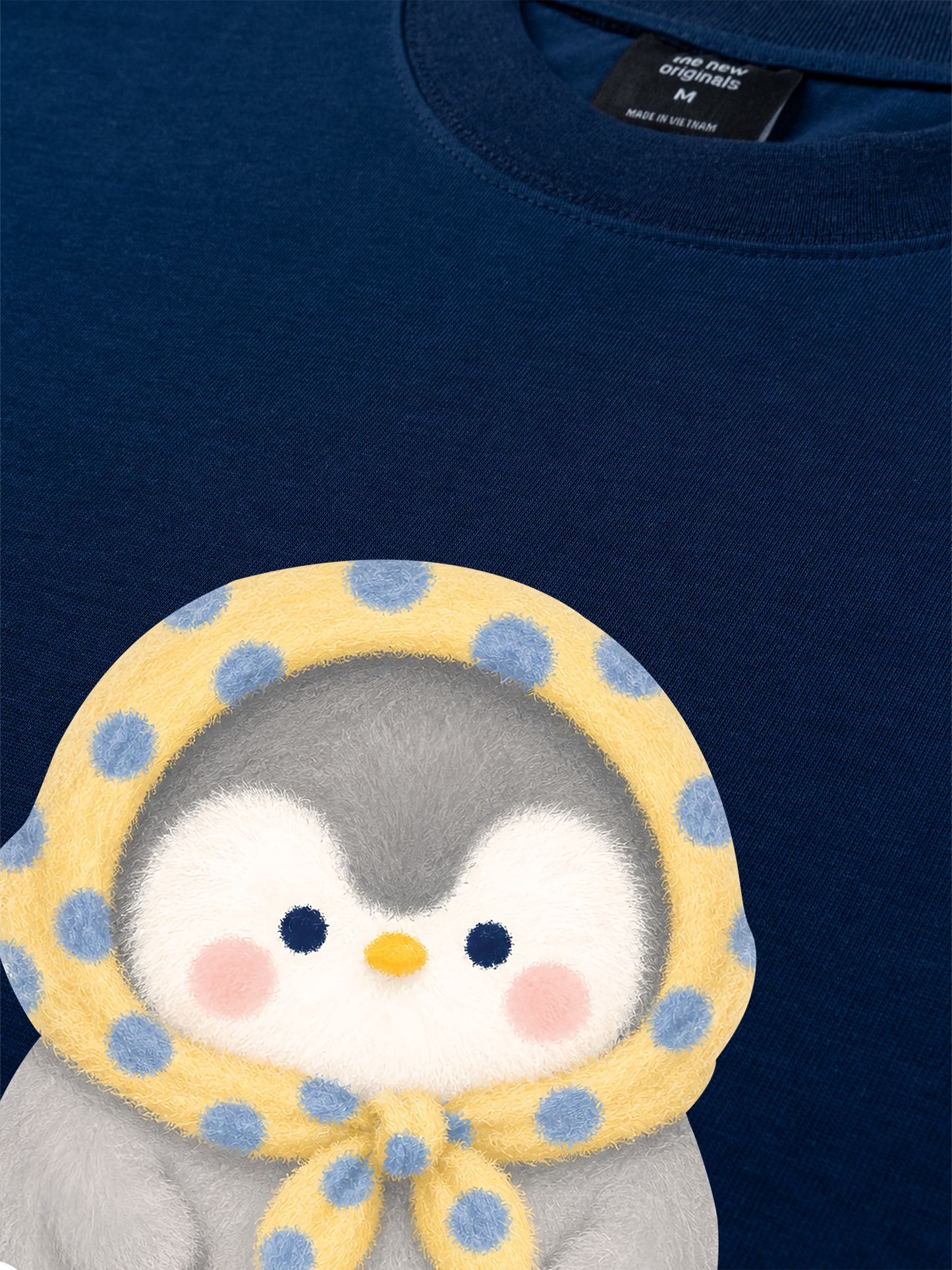 Áo Thun Relaxed Fit Penguin Mood