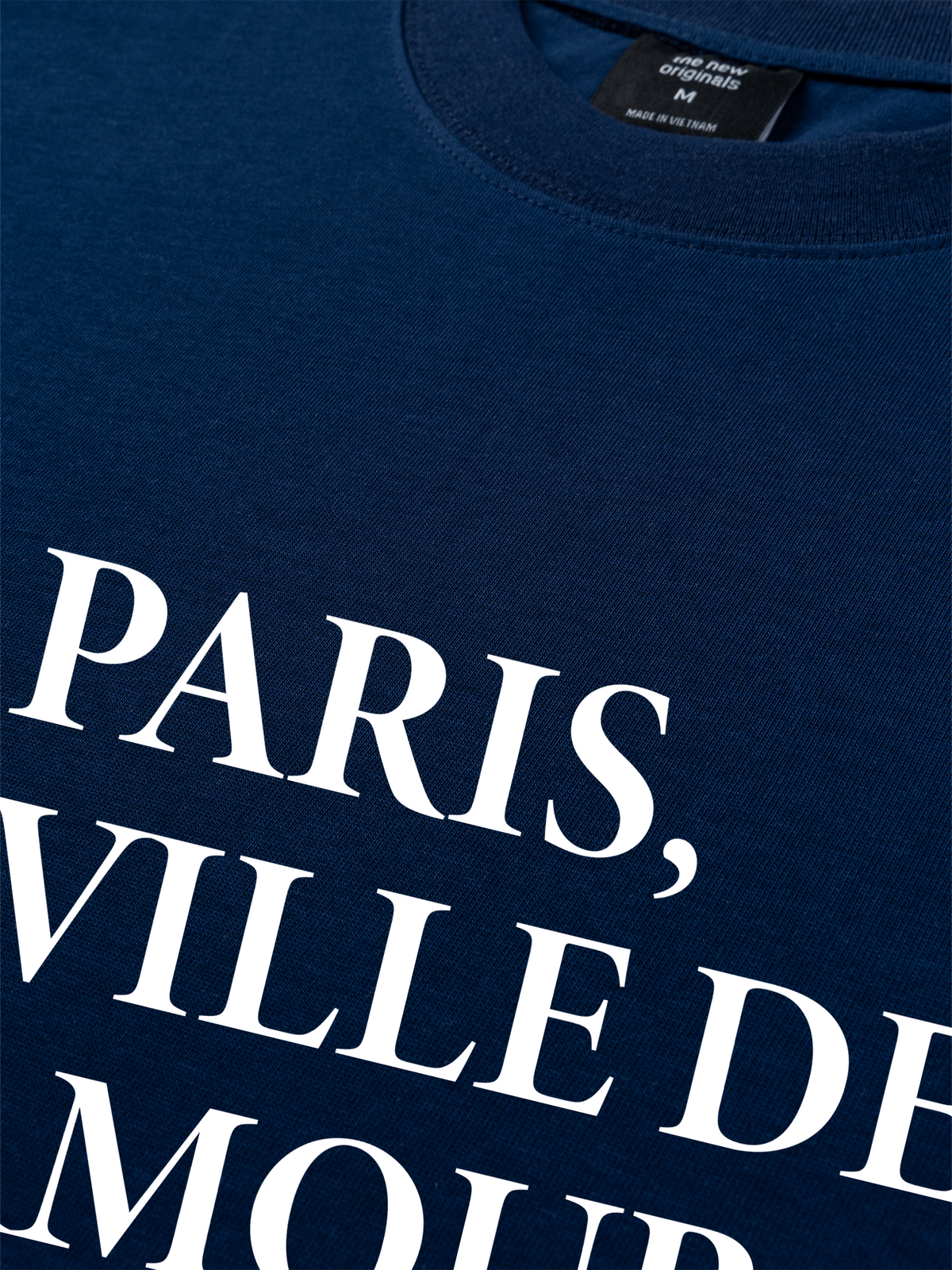 Áo Thun Relaxed Fit Paris La Ville De L'Amour