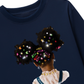 Áo Thun Dài Tay Colorful Diamond Hairpin Afro Girl
