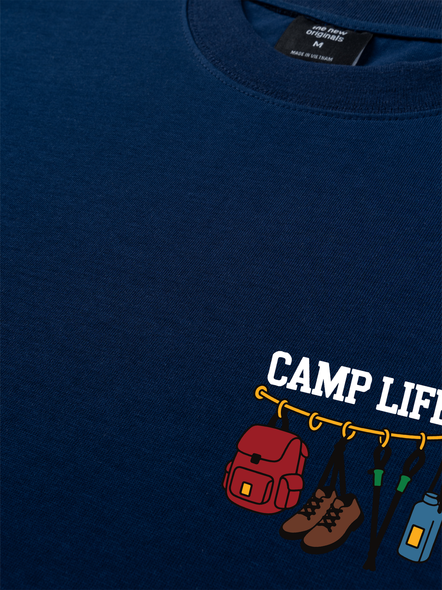 Áo Thun Relaxed Fit Camp Life