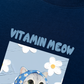 Áo Thun Relaxed Fit Flower With Meow