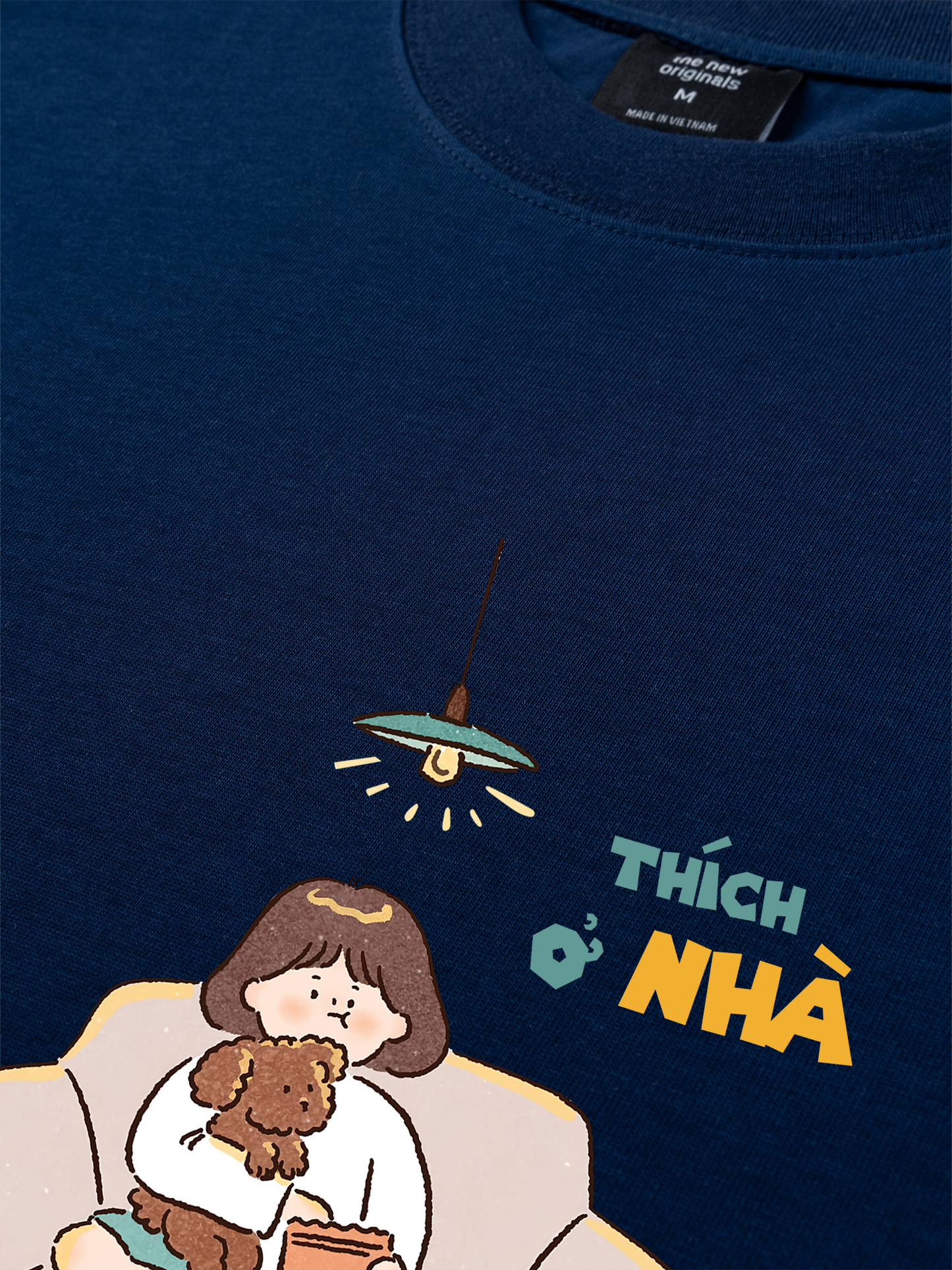 Áo Thun Relaxed Fit Thích Ở Nhà 2