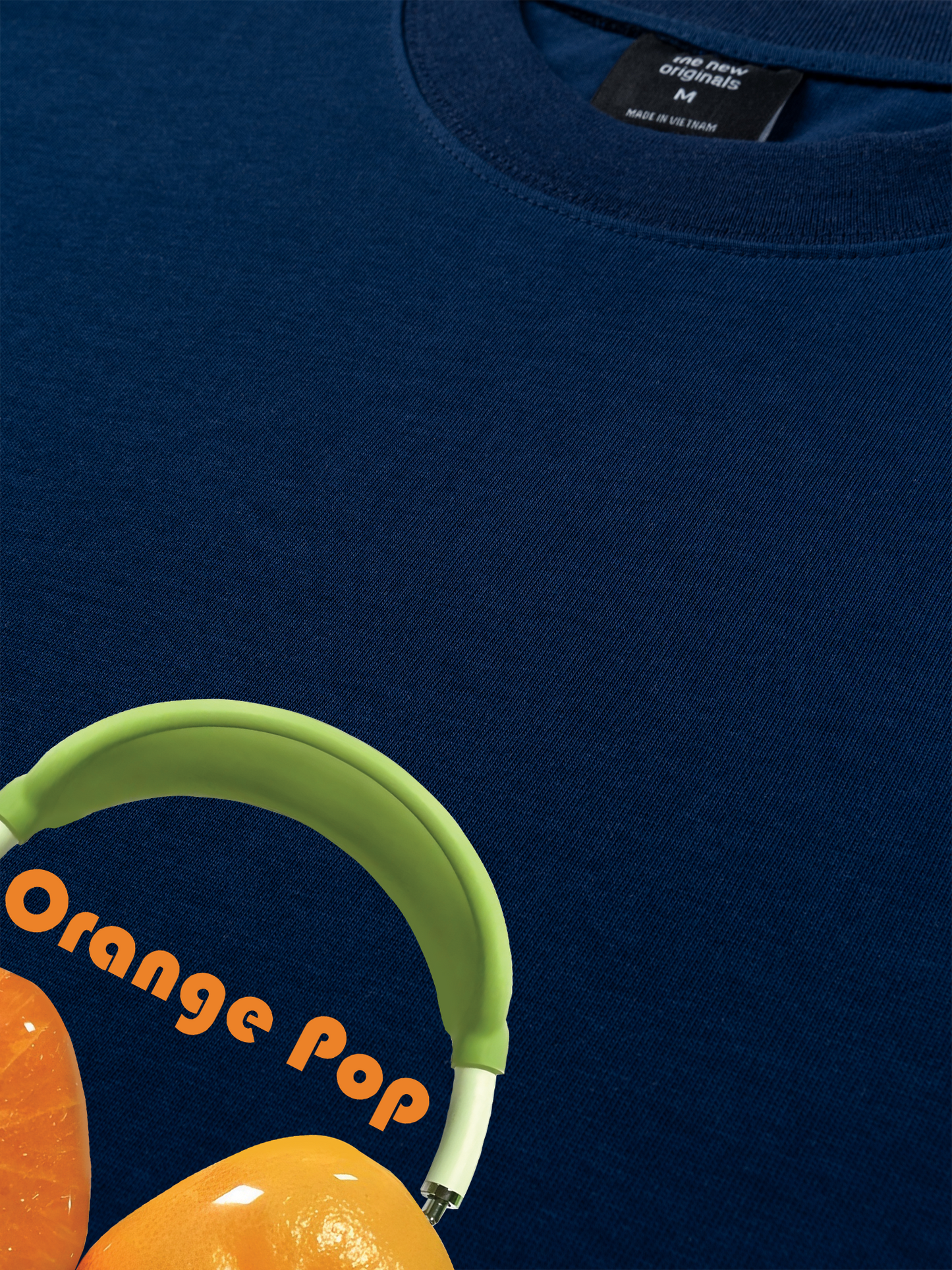 Áo Thun Relaxed Fit Summer Vibes Orange