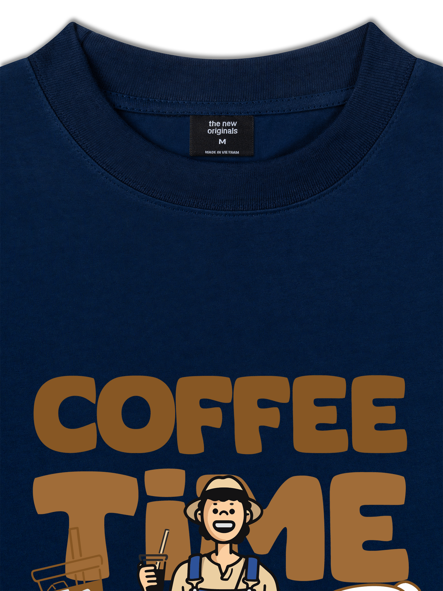 Áo Thun Relaxed Fit Coffee Time 2