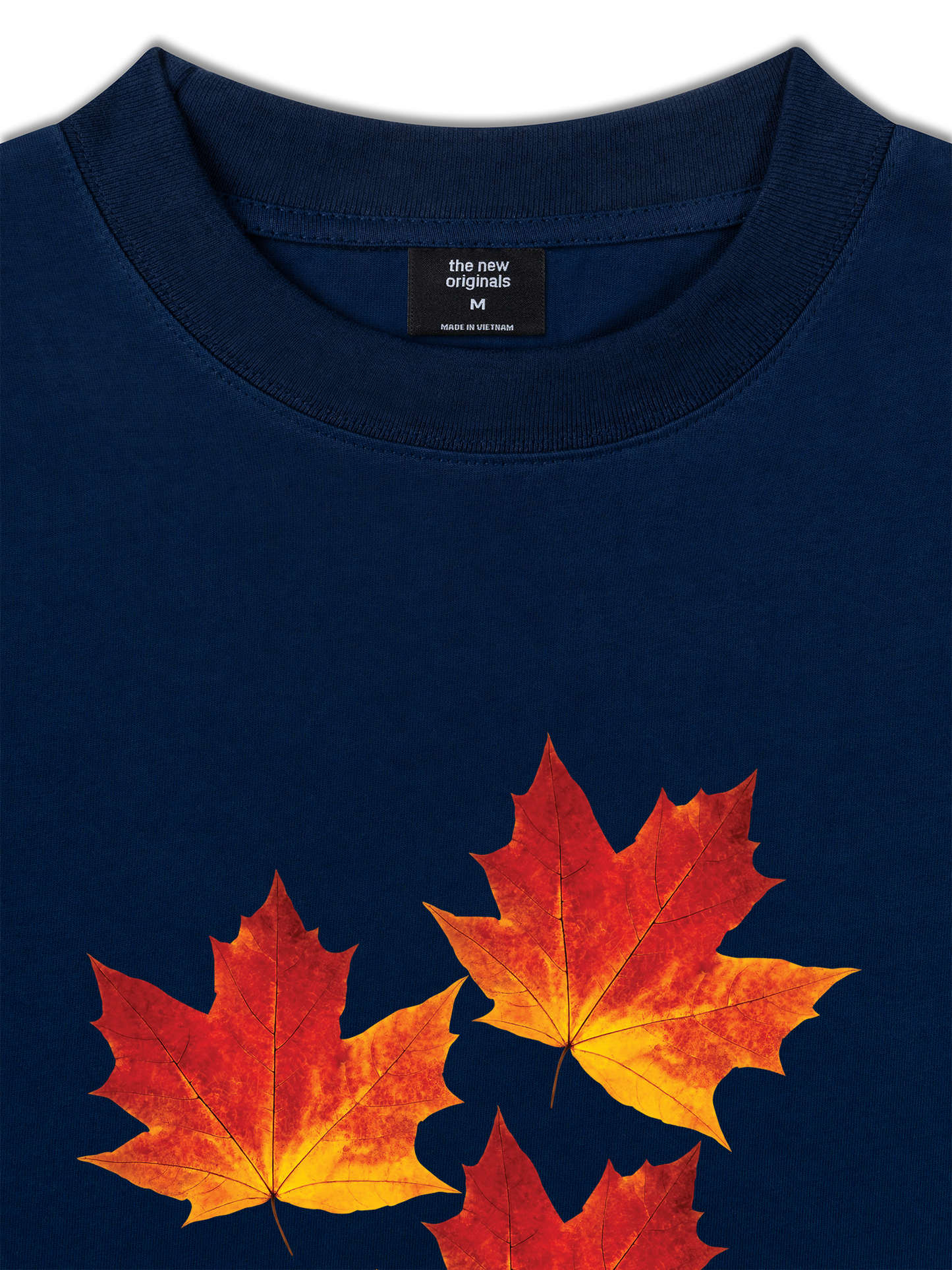 Áo Thun Relaxed Fit Autumn Vibes Play In The Leaves