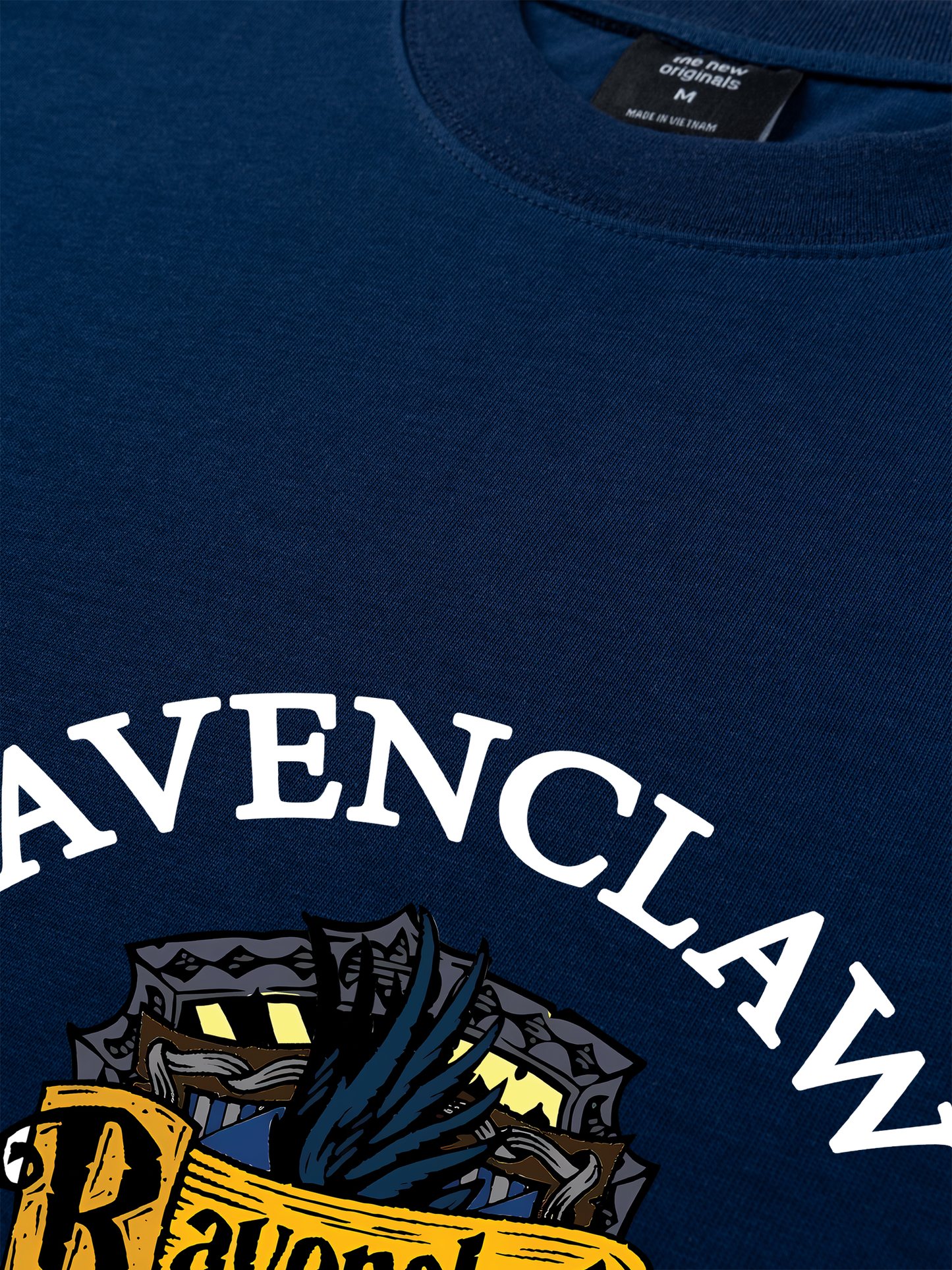 Áo Thun Relaxed Fit Harry Potter Ravenclaw Vintage