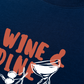 Áo Thun Relaxed Fit WINE & DINE