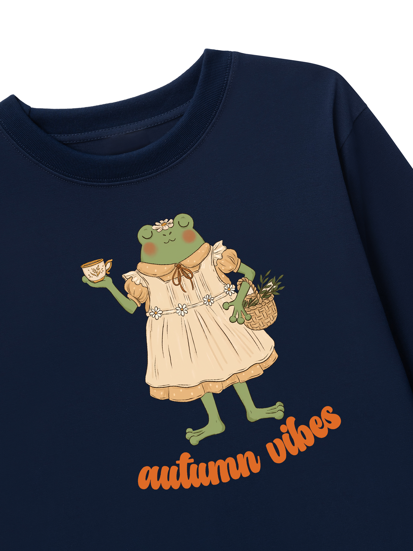 Áo Thun Dài Tay Autumn Frog