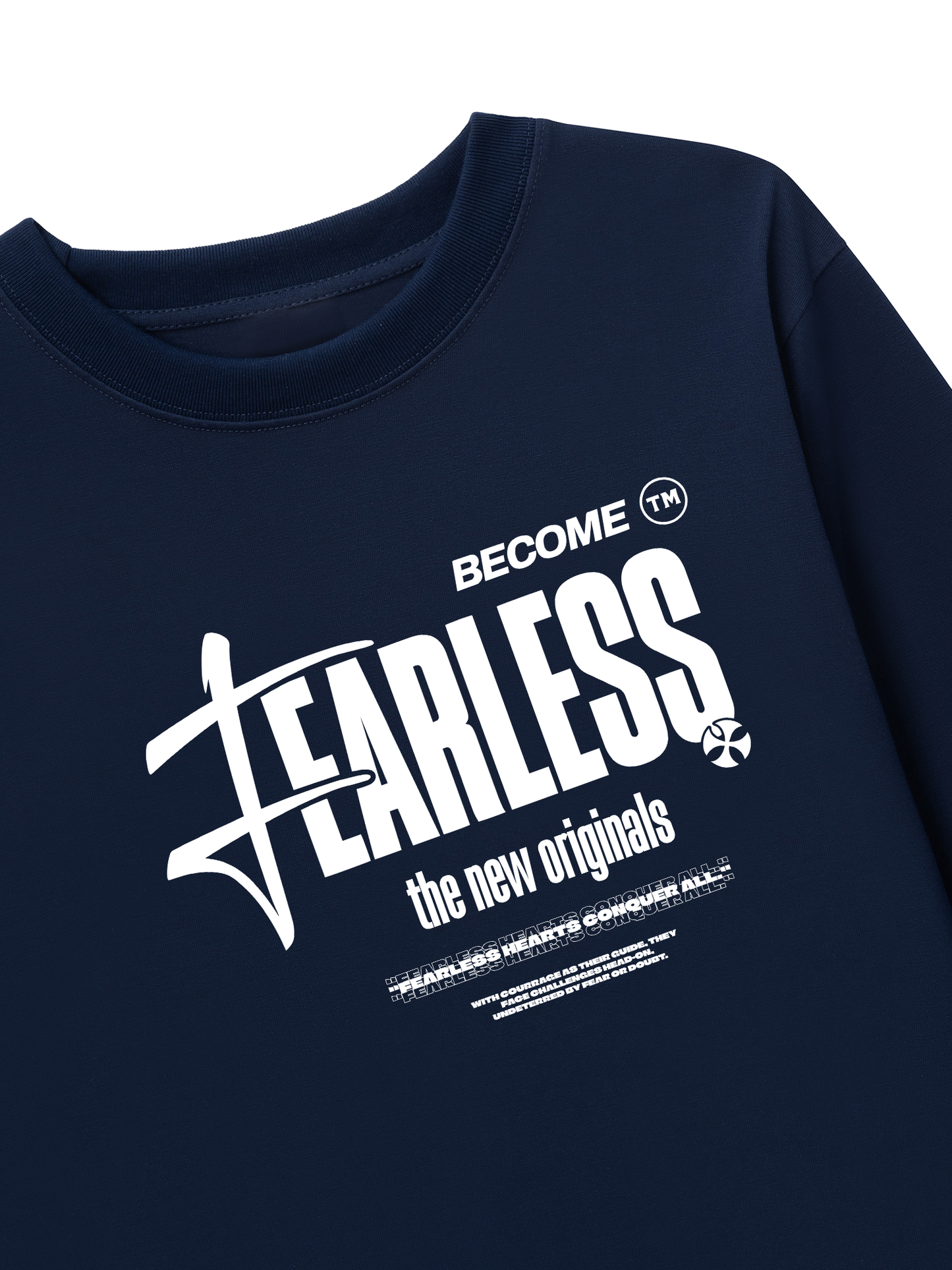 Áo Thun Dài Tay Be Bold Become Fearless