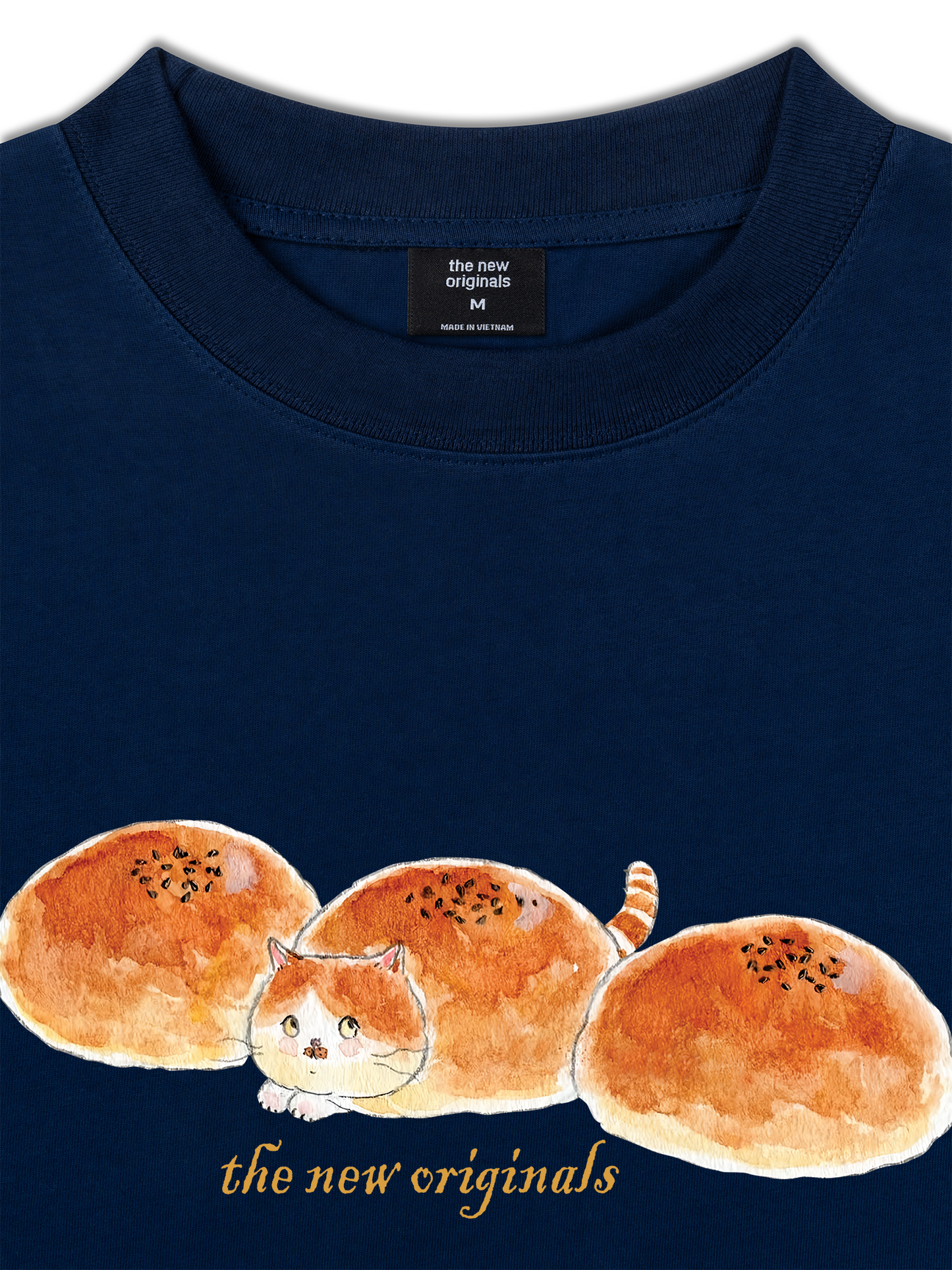Áo Thun Relaxed Fit Cute Bread