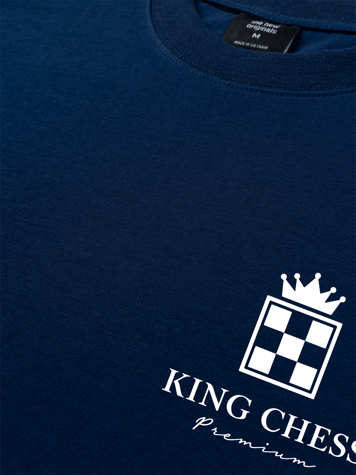 Áo Thun Relaxed Fit King Chess
