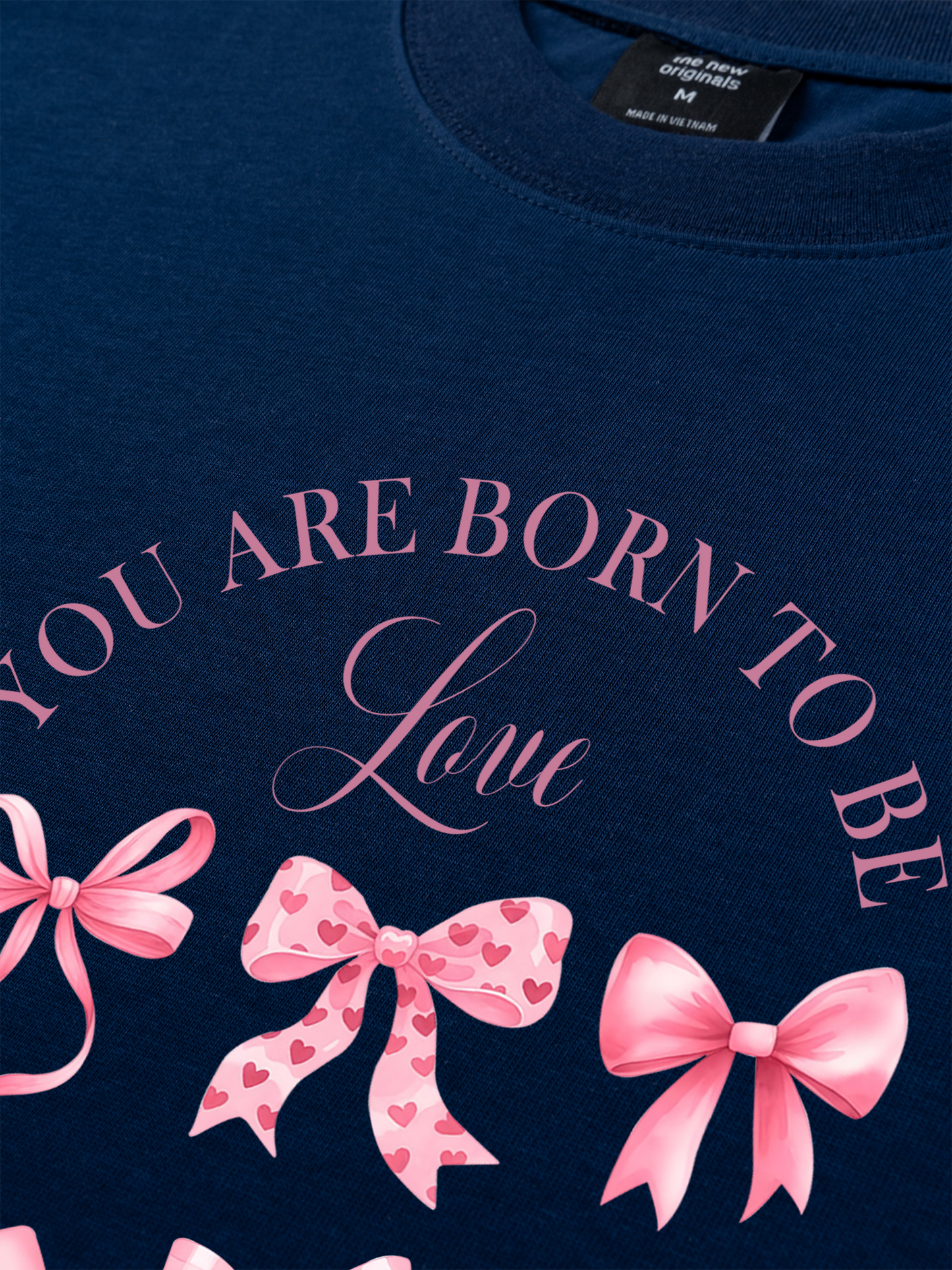 Áo Thun Relaxed Fit Daily Cuties You Are Born To Be Loved