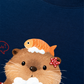 Áo Thun Relaxed Fit Animal Mood Bubble Beaver