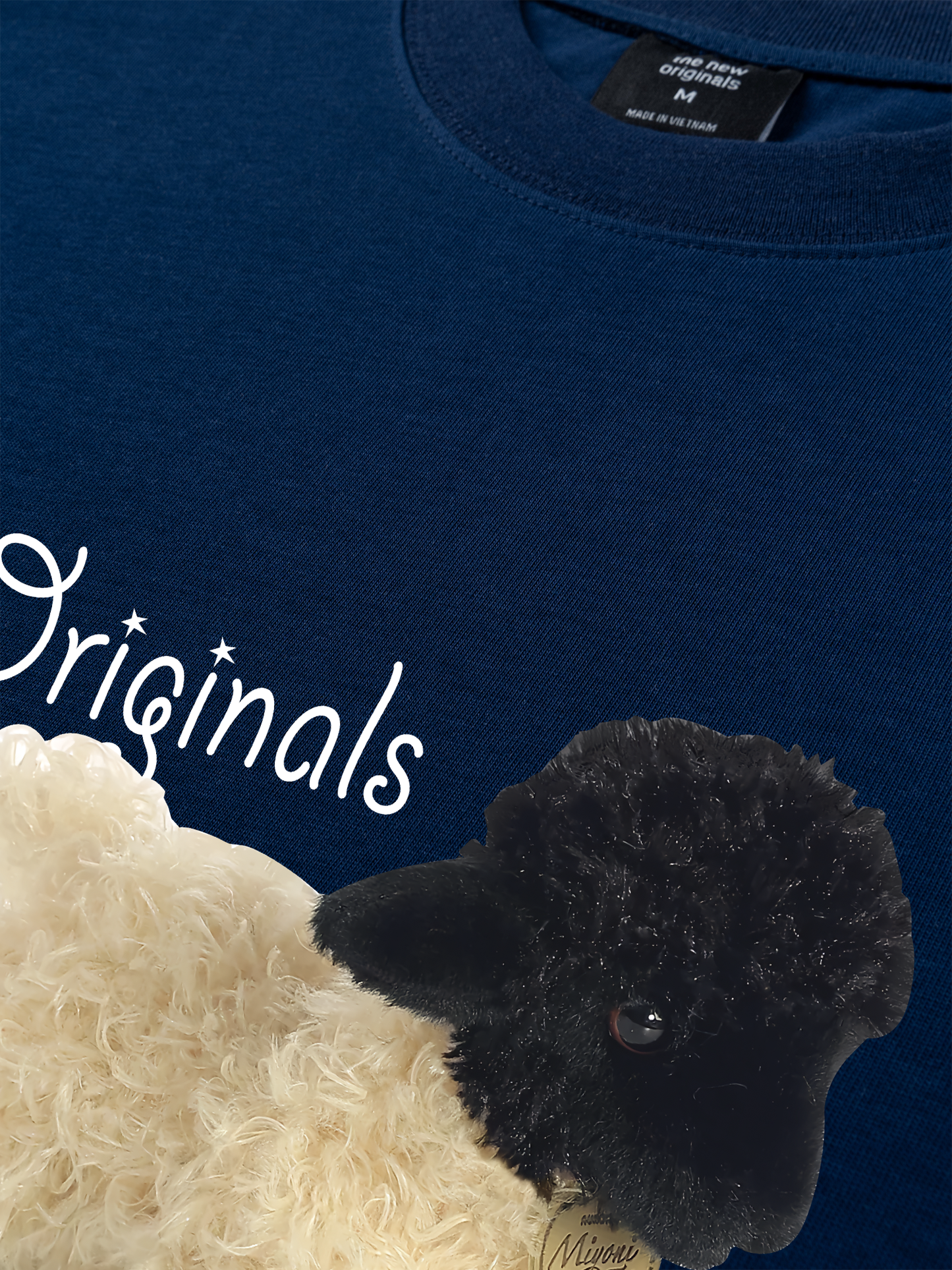 Áo Thun Relaxed Fit Animal Mood Sheep