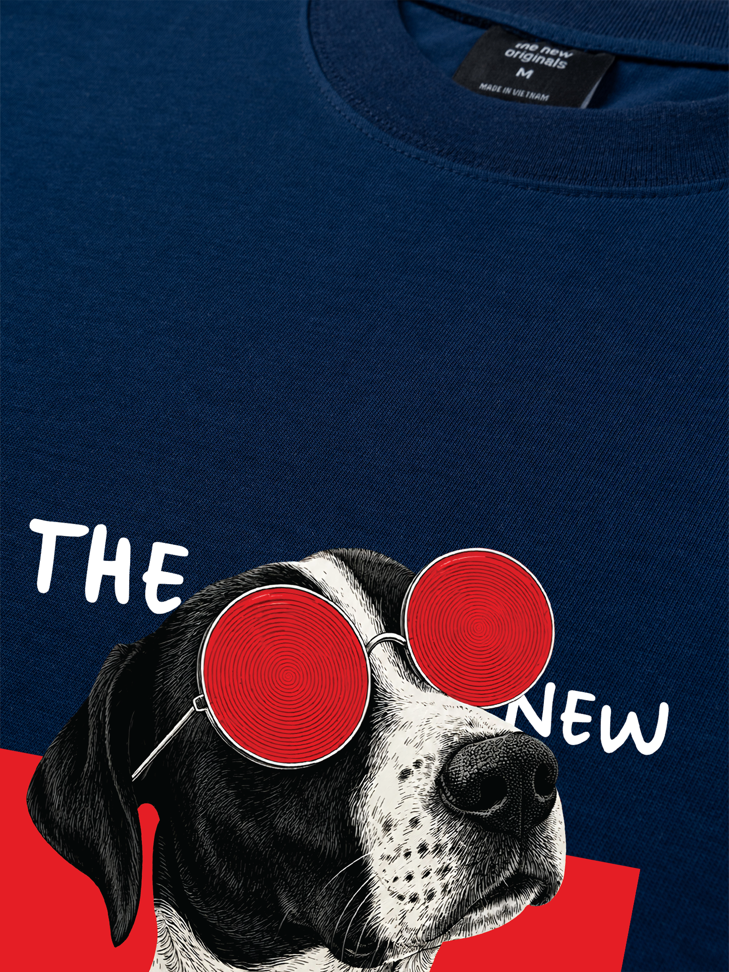 Áo Thun Relaxed Fit Dog Vision