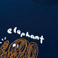 Áo Thun Relaxed Fit Cute Elephant