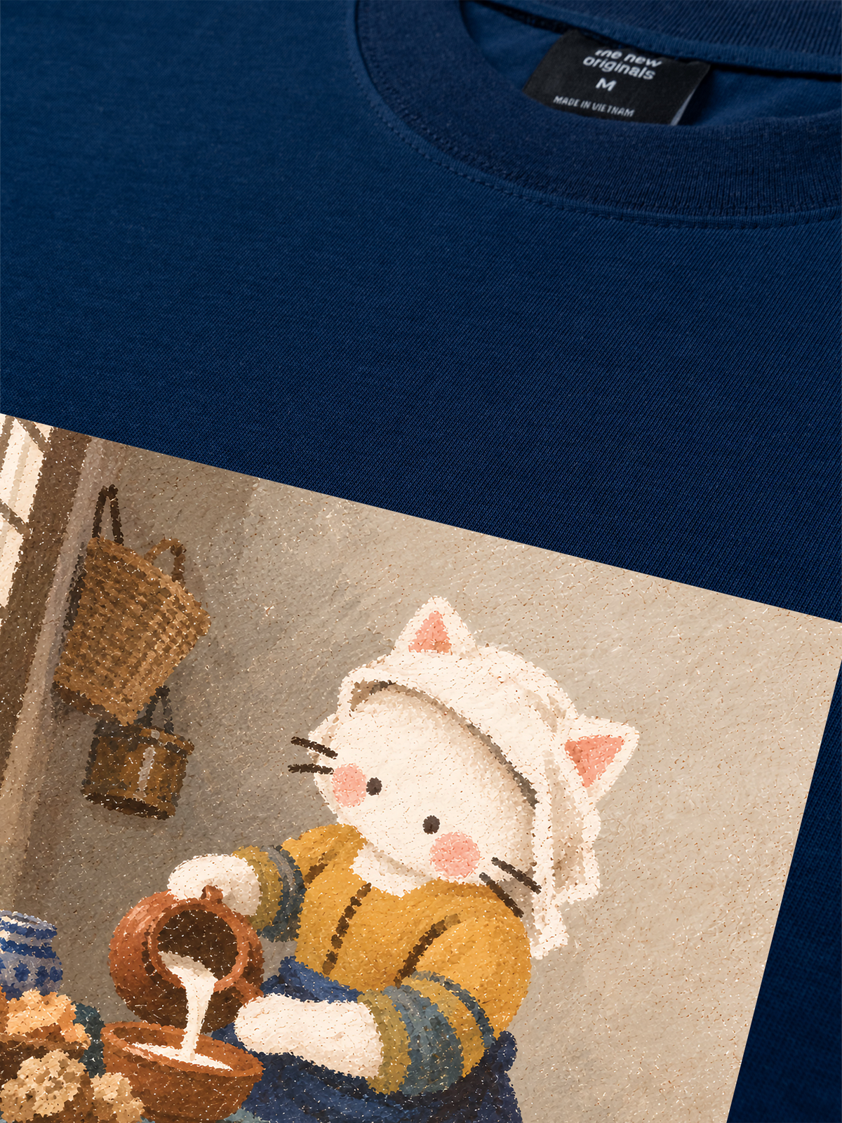 Áo Thun Relaxed Fit The Milkcat