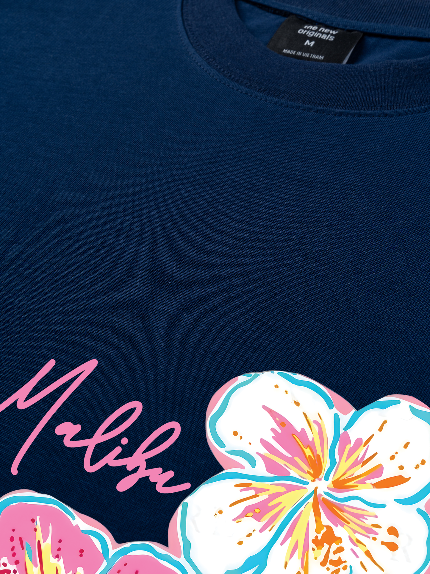 Áo Thun Relaxed Fit Summer Vibes Malibu Floral